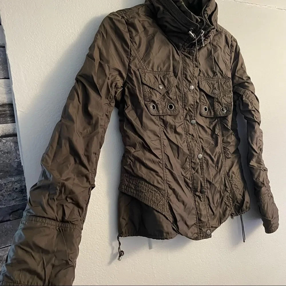 RAZA green utility jacket - Picture 4 of 14